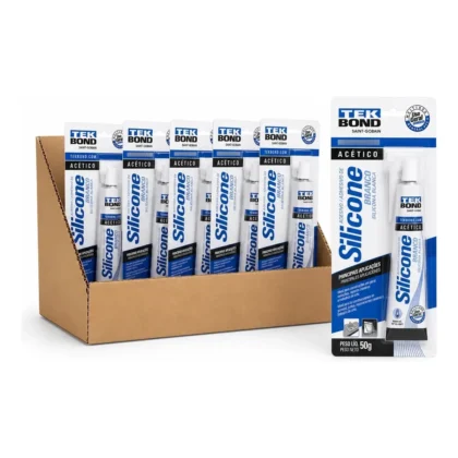 SILICONE 50GR BRANCO-TEKBOND