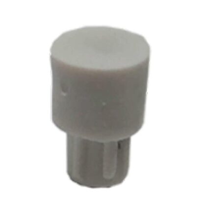 SUPORTE CILINDRICO 6X8MM PLASTICO BRANCO COM 10-PJ INDUSTRIA
