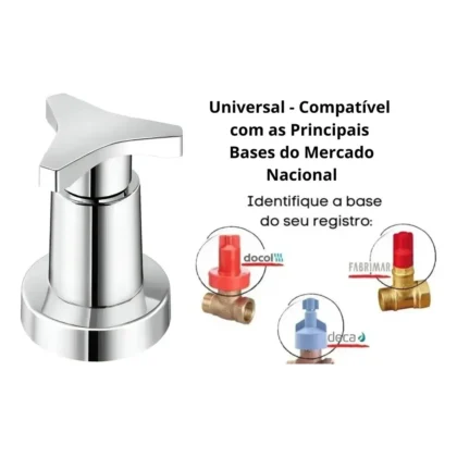 ACABAMENTO UNIVERSAL NOVA GYRO 1/2-3/4-FABRIMAR