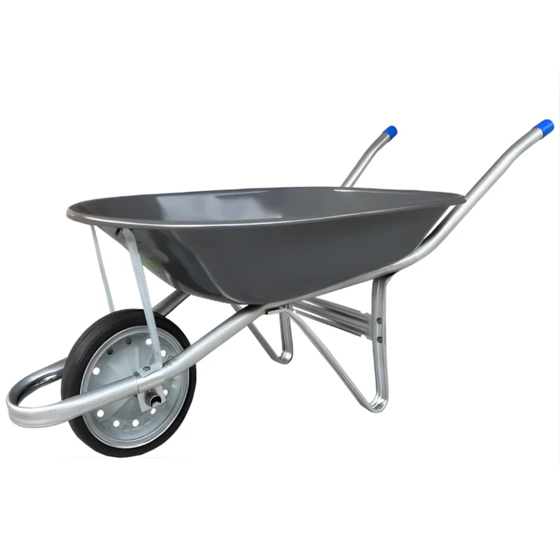 CARRINHO DE MAO PNEU MACICO GALVANIZADO METALOSA