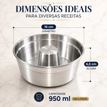 FORMA PUDIM N16 SL DE CAXIAS