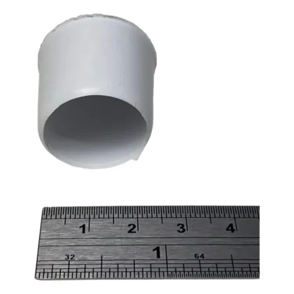 SAPATA PARA CADEIRA 7/8 BRANCA COM 4-GUAMATEC