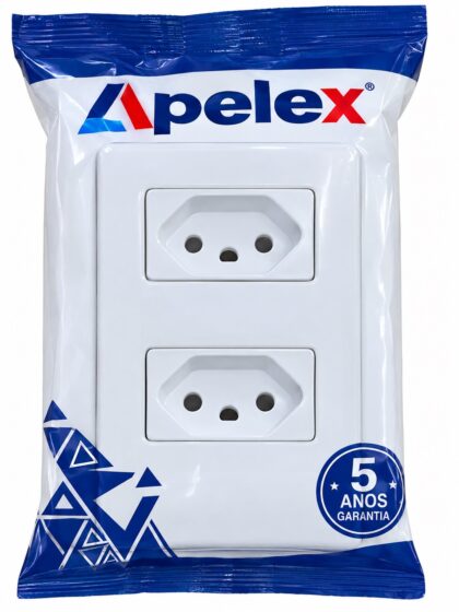 TOMADA DUPLA ABNT 20A 250V-PERLEX
