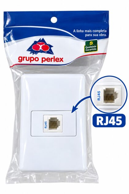 TOMADA INFORMATICA RJ45 SOBREPOR-PERLEX