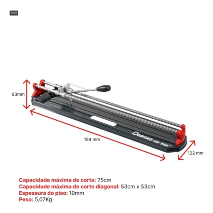CORTADOR PROFISSIONAL HD 750-CORTAG