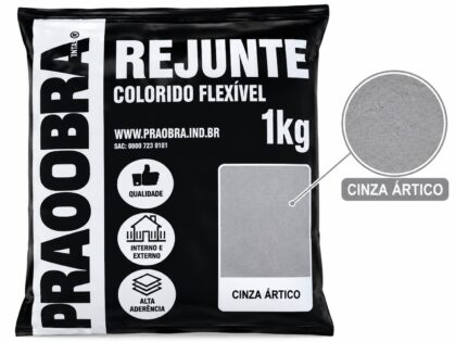 REJUNTE FLEXIVEL CINZA ARTICO 1KG-PRAOBRA