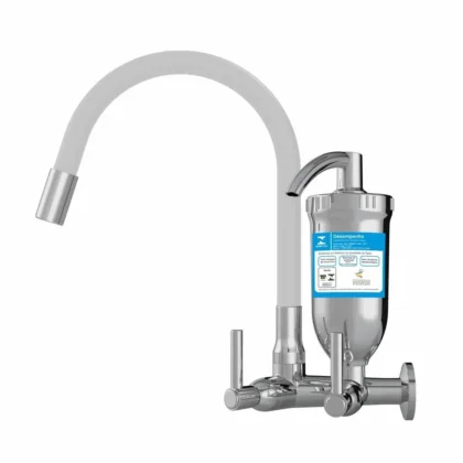 PURIFICADOR DE AGUA TORNEIRA FLEX BRANCA C70 COZINH/PAREDE-DELTA