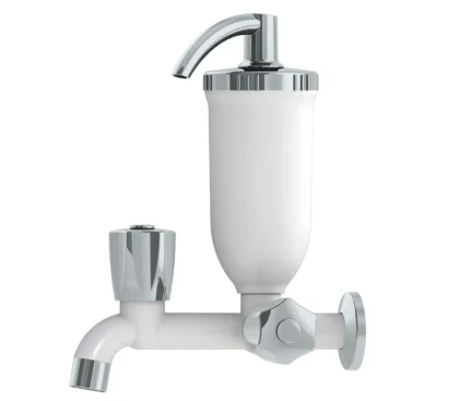 PURIFICADOR DE AGUA ABS COM TORNEIRA FIXA BRANCO/CROMADO C50-DELTA