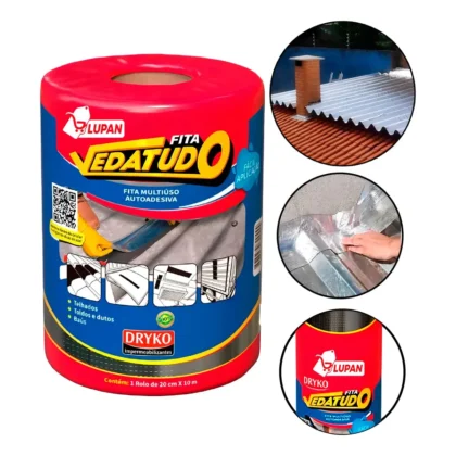 ROLO DE MANTA 20CM COM 10 METROS DRYKO