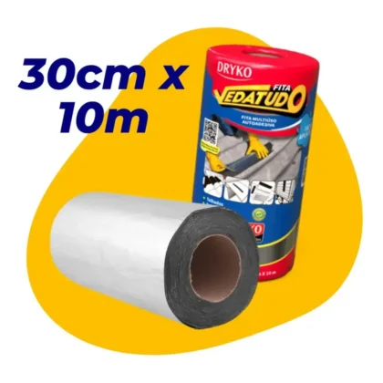 ROLO DE MANTA 30CM COM 10 METROS DRYKO