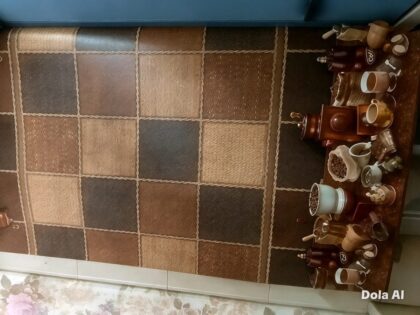 PLASTICO TERMICO DEKORAMA1.40MT CAFE MARROM KOM LOG