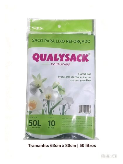 SACO PARA LIXO 50 LITROS QUALYSACK